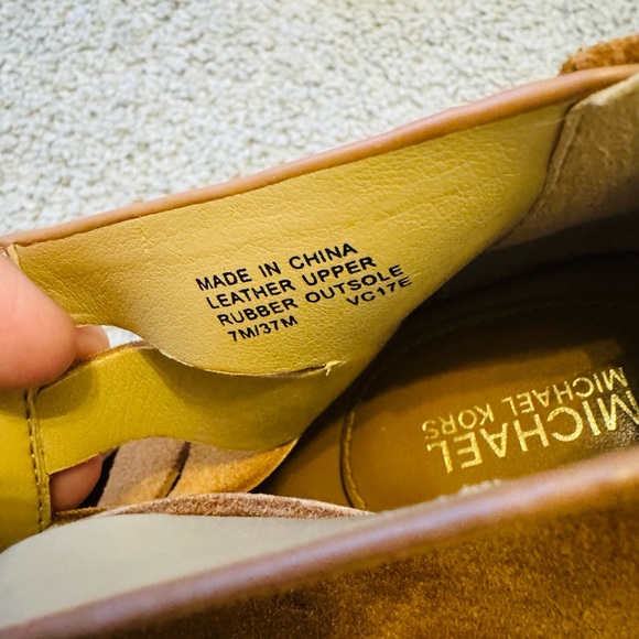 MICHAEL Michael Kors Elsie Cutout Lace-Up Bootie Size 7 - Picture 7 of 8